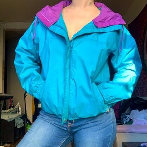 Vintage 90s Obermeyer Windbreaker!